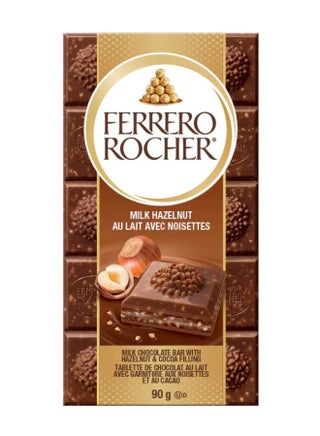 Rocher Hazelnut Milk Chocolate Bar