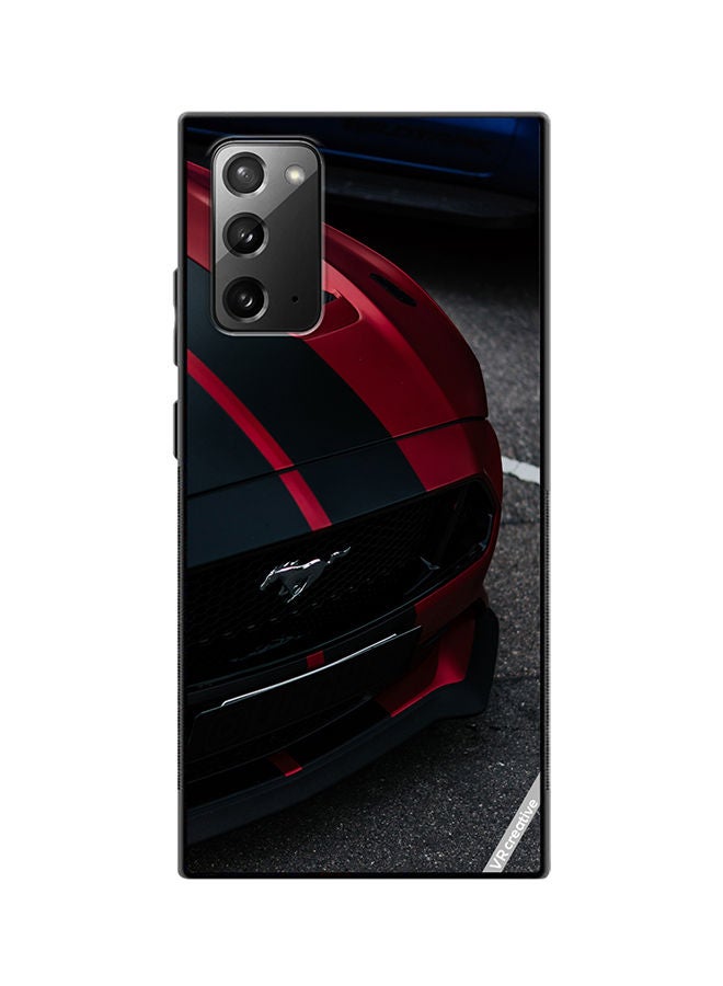 VR CREATIVE Protective Case Cover For Samsung Galaxy Note20 5G Mustang Design Multicolour - Image 1