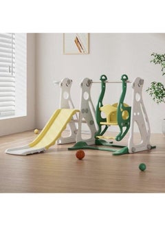 Rainbow Toys ألعاب RBW منزلقين من خطوتين للأطفال، منزلق Baby Joy، منزلق بلاستيكي للتسلق من First Slide لأنشطة وألعاب الأطفال (F1)  - Image 1