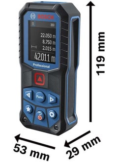 BOSCH Bosch Professional Laser Measure Glm 50-22, Laser Measuring For Rough Job Sites Up To 50M Range  - Image 4