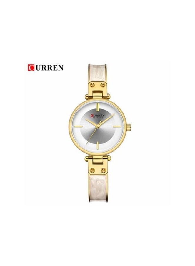 CURREN Women's Analog Round Shape Stainless Steel Wrist Watch - Image 1