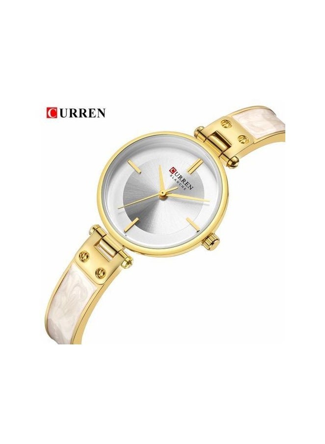 CURREN Women's Analog Round Shape Stainless Steel Wrist Watch - Image 3