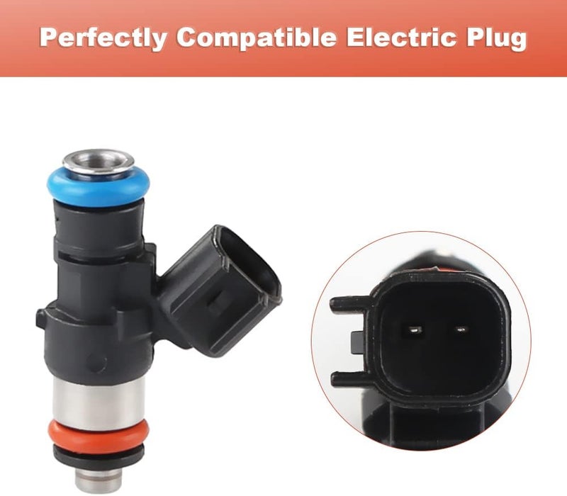JDMON Fuel Injectors Replacement for Ford Edge, Explorer, Taurus, Mustang, and Transit 2011-2017 - 6Pcs - Image 4