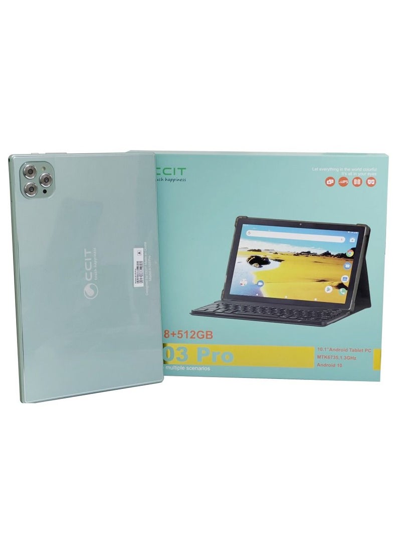 CCIT - CCIT tab A103pro 8gb RAM 512gb ROM 10.1 inch HD display dual sim  high capacity 5800mAh  Android 10 tablet PC - Image 1
