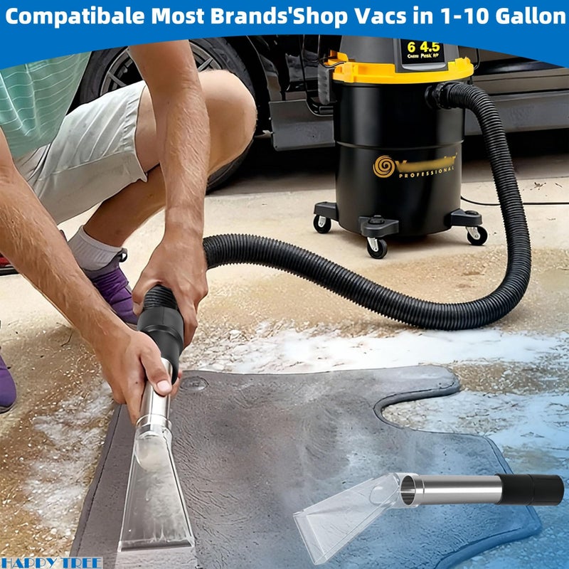 Happy Tree Shop Vac Extractor Attachment,Turn Wet-Dry Vac into an Extractor, Detailing Wand Extractor Vacuum Cleaner - Image 3