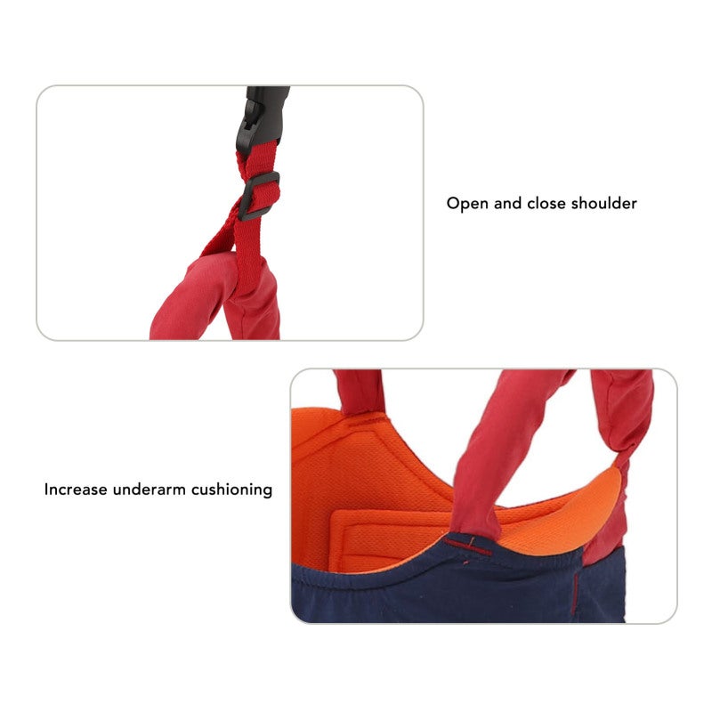 Baby Walking Belt: Adjustable 6 To 36 Months - Back Pain Relief Open & Close Shoulder Design Widen Shoulder Belt Safe Material Walking Harness for Indoor Outdoor New Walkers Toddlers - Image 3