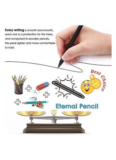 Y&D 3pcs Metal Inkless Pencil, Reusable Everlasting Pencil with 3 Replaceable Nibs, Infinity Metallic for Drawing Drafting Writing School Home Office Supplies  - Image 4