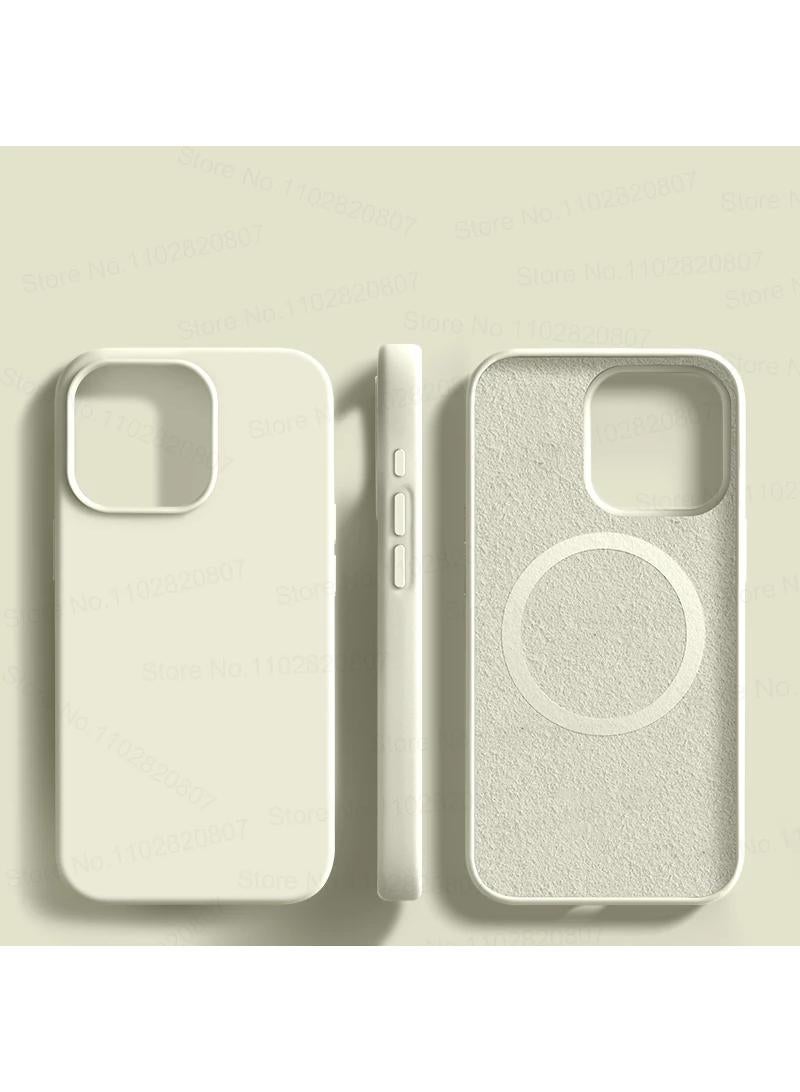 Y&D Silicone Phone Case For IPhone 14plus Supports Magnetic Charging, Slim Liquid Silicone Case, Shock Absorbing, Screen and Camera Protection - Image 1