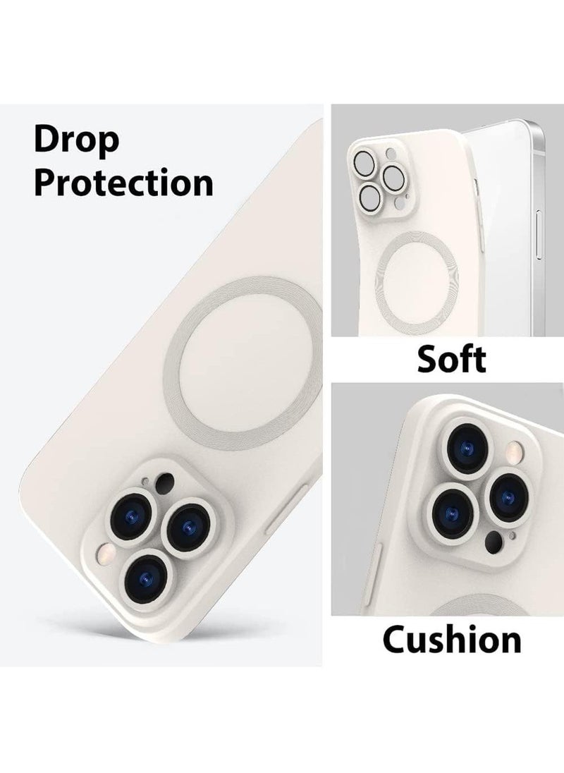 Y&D Silicone Phone Case For IPhone 14plus Supports Magnetic Charging, Slim Liquid Silicone Case, Shock Absorbing, Screen and Camera Protection  - Image 3