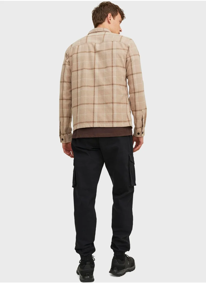 JACK & JONES Jpstkane Jjnoah Pocket Detail Drawstring Cargo Pants