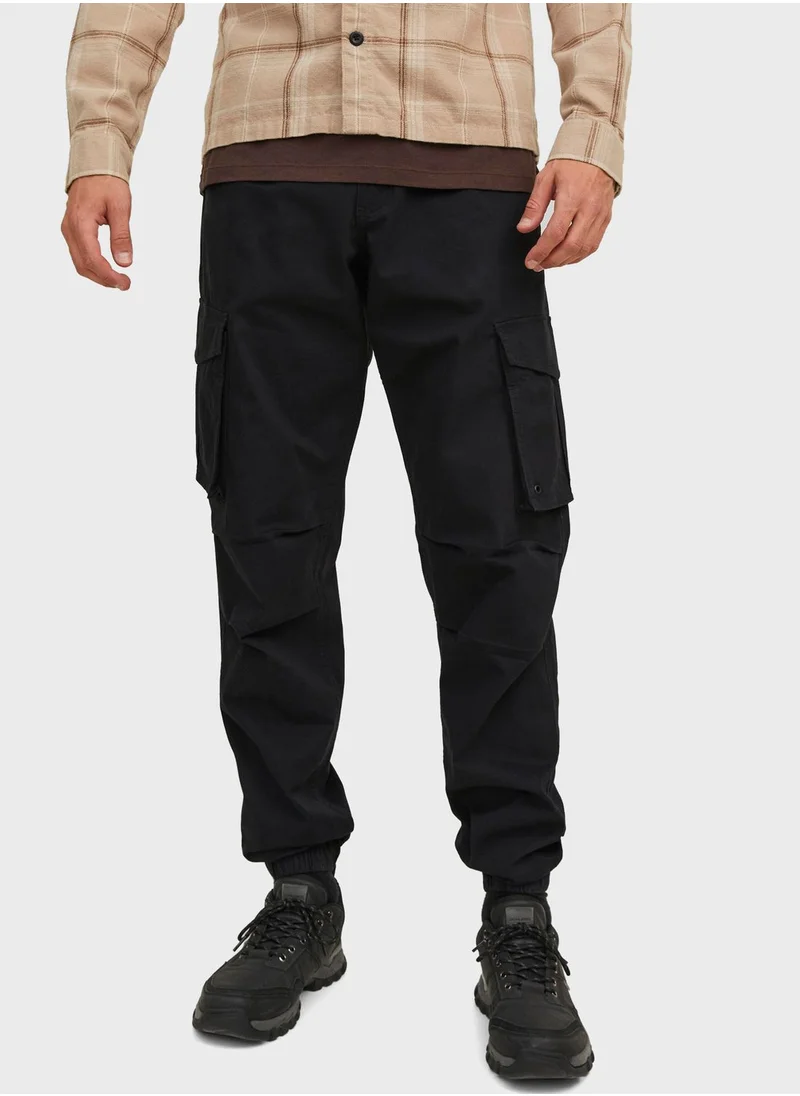 JACK & JONES Jpstkane Jjnoah Pocket Detail Drawstring Cargo Pants
