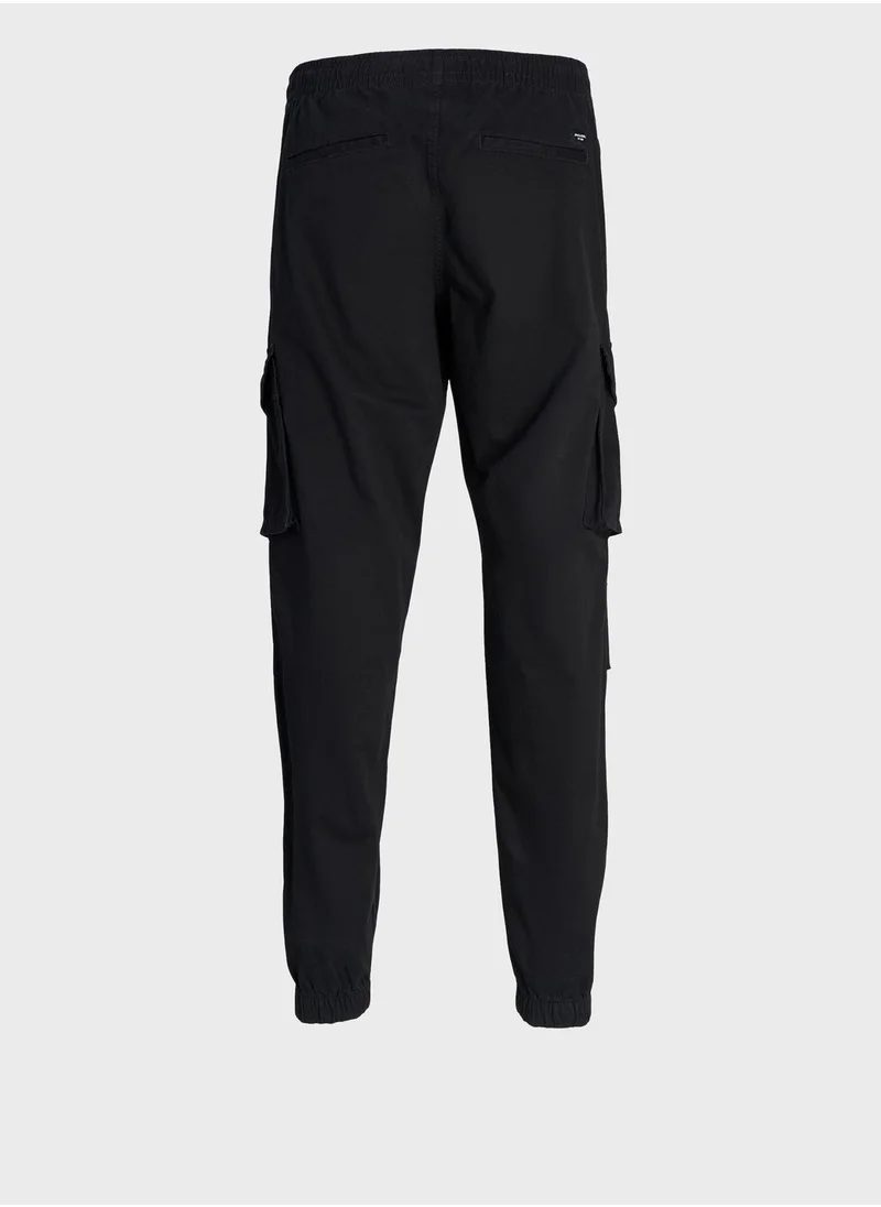 JACK & JONES Jpstkane Jjnoah Pocket Detail Drawstring Cargo Pants