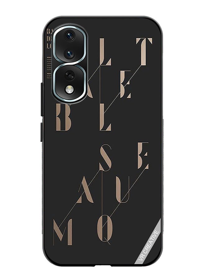 VR CREATIVE Protective Case Cover For Honor 80 Pro Ballet Masque Design Multicolour - Image 1