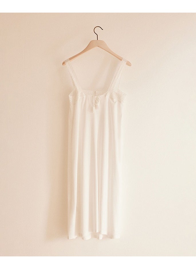 women'secret - Strappy Cami Striped Night Gown - Image 1