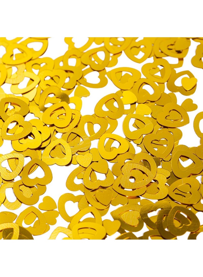Hearts Confetti Gold 14g