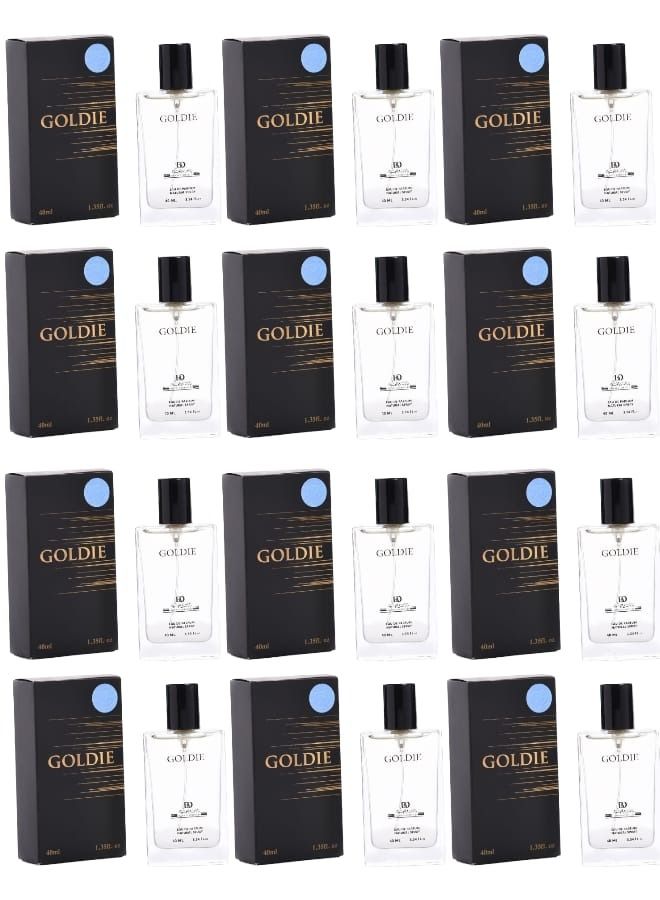 Banafa Goldie Perfume Spray 12 Pieces 40 ml - Image 1