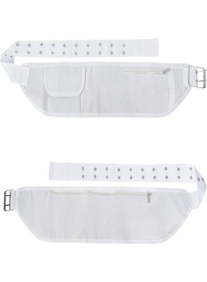 Ihram Belt Anti-Theft Waist Bag for Hajj & Umrah, Adjustable Size with Multiple Pockets Travel Waterproof Pouch, Ideal Gift for Eid al Adha - 1 piece(Length 82-132cm/32-52inch) - Image 1