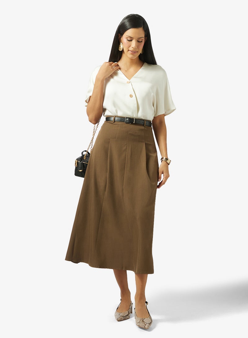 ELLA Buton Down Blouse - Image 4