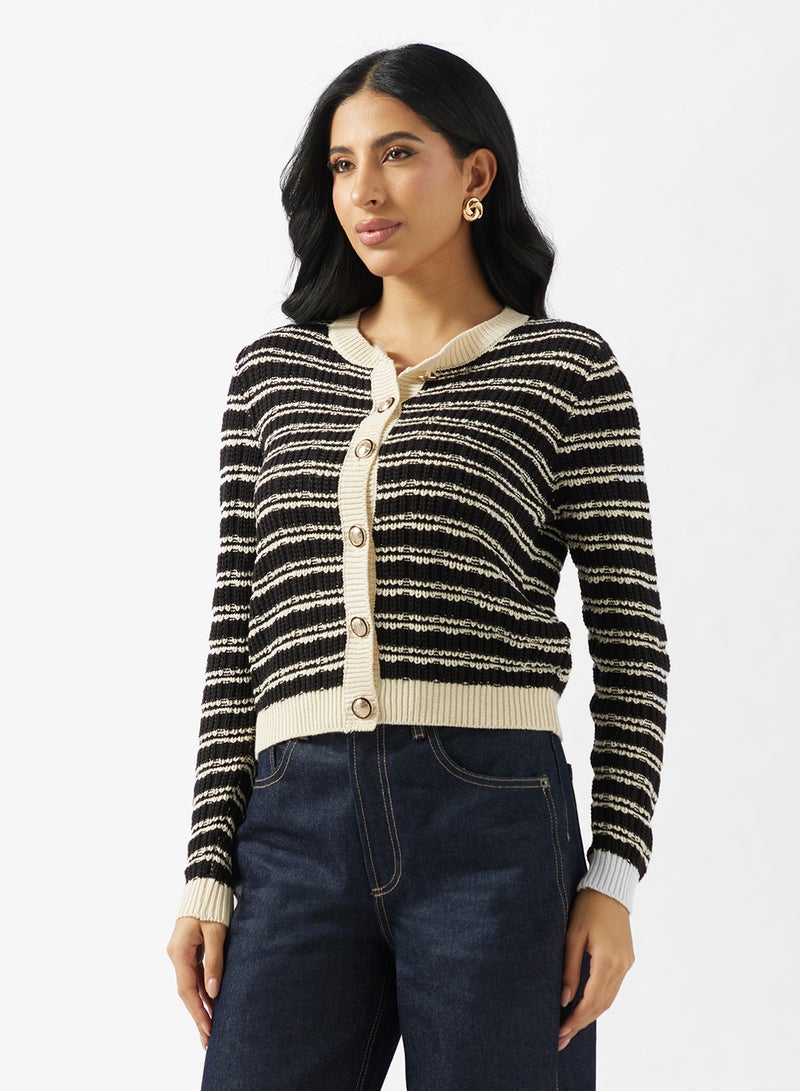 VERO MODA Charlot Long Sleeve O-Neck Cardigan - Image 1
