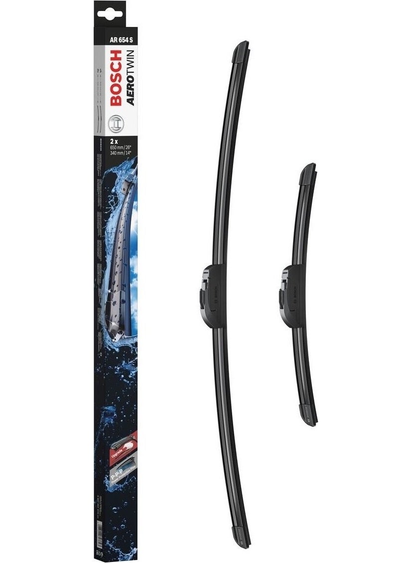 BOSCH Aerotwin Wiper Set - [650/340 Mm] Toyota Corolla (2006 - 2021) [E14,E15] - AR 654 S  - Image 1