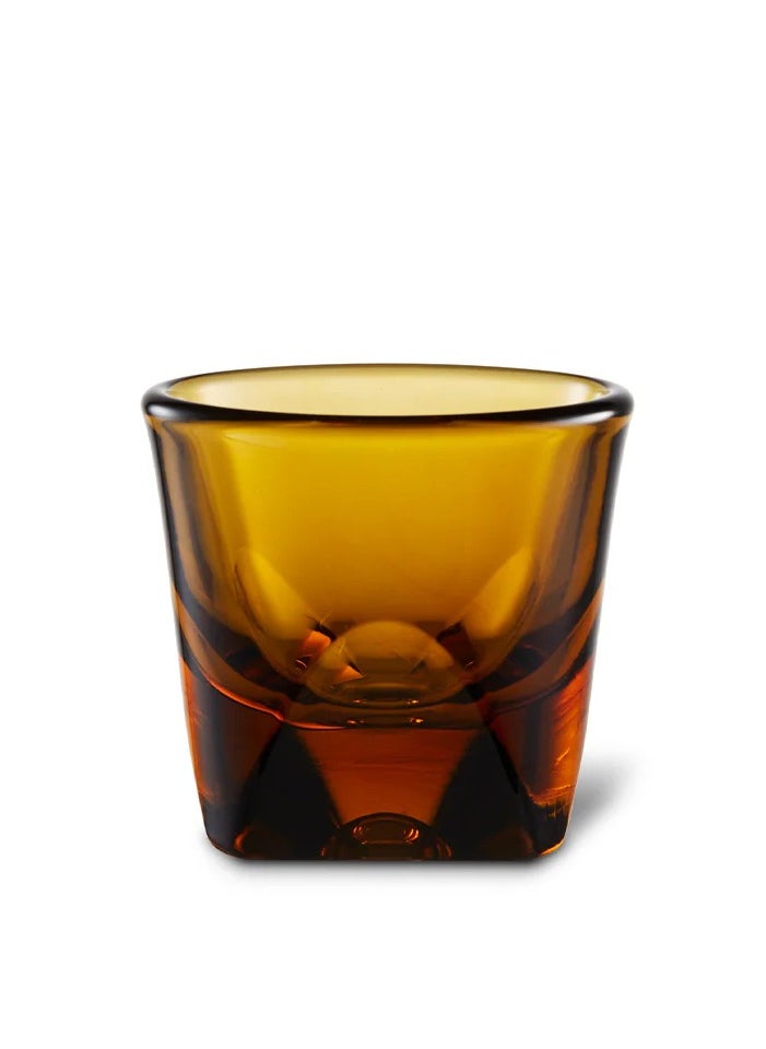 notNeutral - Vero Espresso Glass/Coffee Cup, Amber - 3 oz, Set of 2 - Image 1