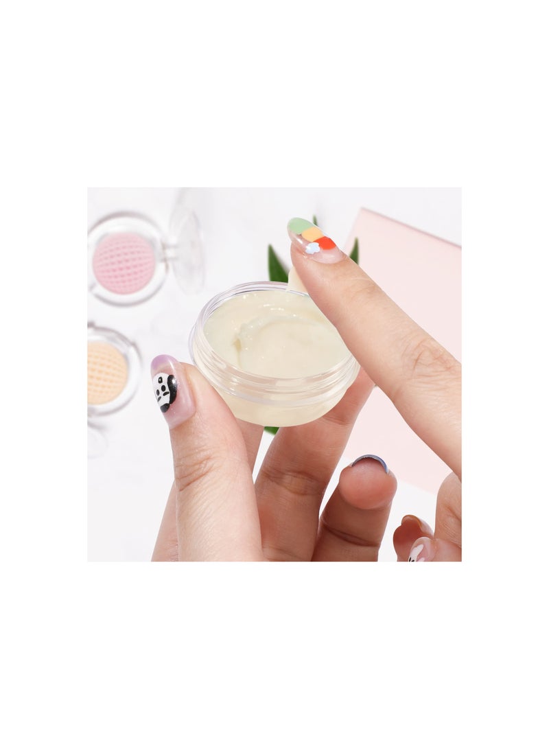 SYOSI Travel Jars for Creams, with Lids Sample BPA Free Plastic Bottles Cosmetic Lotion Toiletries Jar Leak Proof Lip Balm Containers Storage Little 0.6oz/20ml for Creams, Lotions, Cosmetics (20 Pack) - Image 2