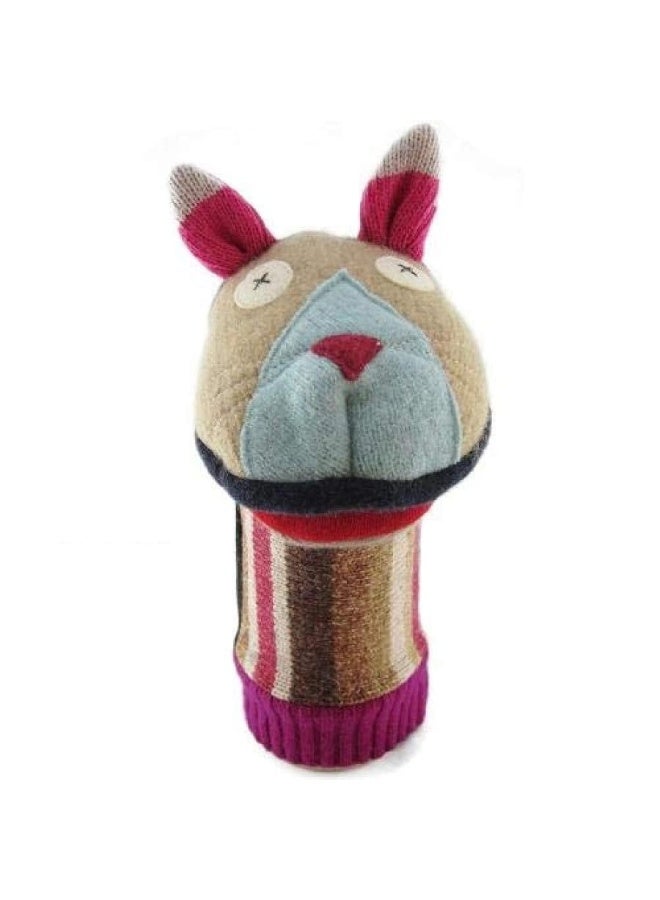 Cate and Levi Cate & Levi - Hand Puppet - Premium Reclaimed Wool - Handmade in Canada - Machine Washable (Cat)  - Image 4