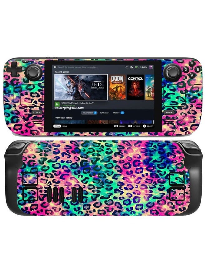 Steam Deck Game Sticker Carbon Camouflage Pattern Paper Anti-scratch Colorful Matte Protective Film No Trace-Color:73 - Image 4