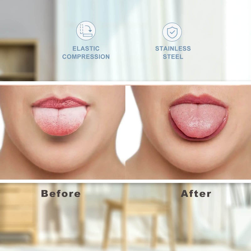 Bealihelp 2 Pack Tongue Scraper, 100% Surgical 304 Stainless Steel Tongue Cleaner for Adults And Kids, Professional Tongue Brush for Oral Care, Improve Bad Breath and Fresh Breath - Image 2