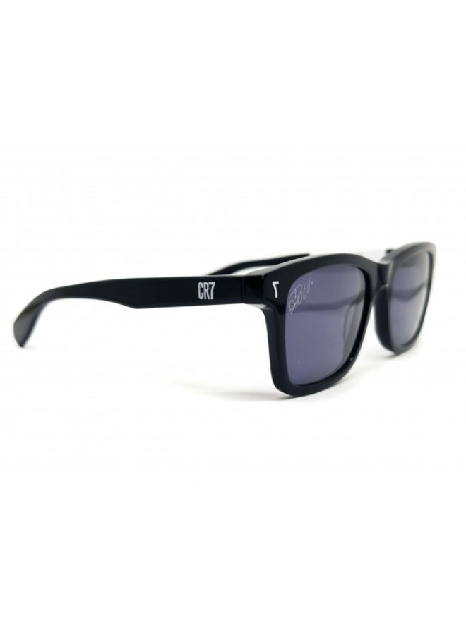 CR7 BDB5002 009.GLS 47 Square Unisex Sunglass - Black - Image 3