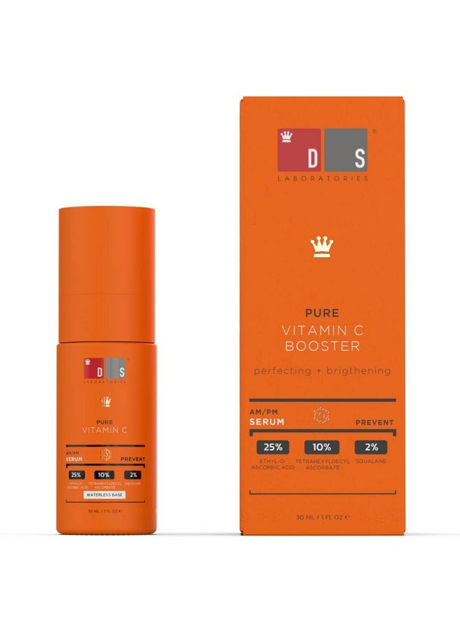 DS LABORATORIES - 35% Vitamin C Serum For Face Anti Aging Serum With Vitamin E And Squalane Hydrating And Brightening Facial Serum For Fine Lines Wrinkles And Dark Spots Paraben Free 100% Vegan. - Image 1