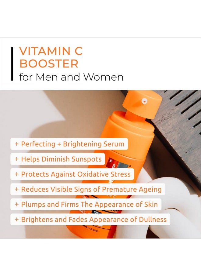 DS LABORATORIES - 35% Vitamin C Serum For Face Anti Aging Serum With Vitamin E And Squalane Hydrating And Brightening Facial Serum For Fine Lines Wrinkles And Dark Spots Paraben Free 100% Vegan. - Image 1