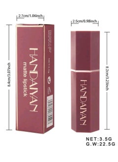 Handaiyan Matte Long-lasting Velvet Lipstick, Easy To Apply LipstickHANDAIYANFrom Shein  - Image 3