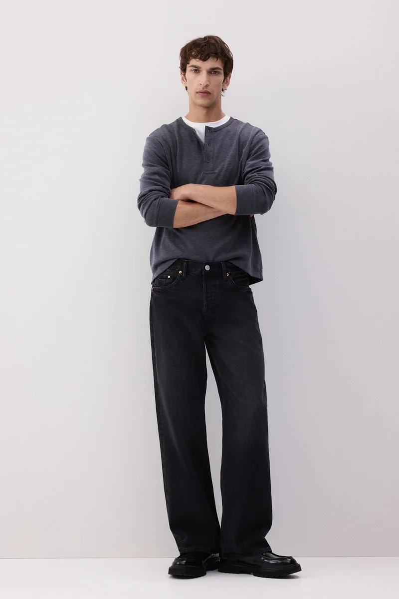 H&M Loose Straight Jeans