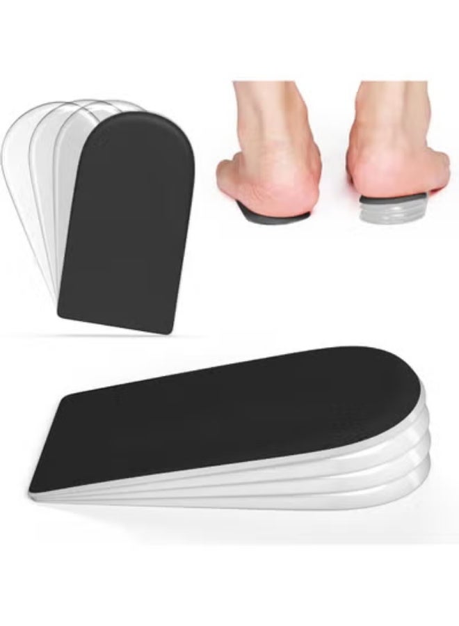 Wahana 4-Layer Adjustable Heel Lift Inserts, 1 Inch Gel Shoe Lifts for Women and Men, Alleviate Heel Pain, Leg Length Discrepancy, For Achilles Tendonitis Wedge Inserts - Image 1