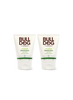 BULLDOG Bulldog Mens Skincare and Grooming Original Facial Moisturizer, 3.3 Fluid Ounce - Pack of 2  - Image 1