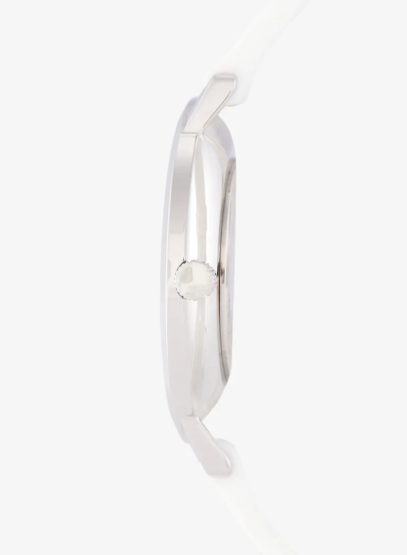 Tommy Hilfiger  2-Hand Womens Quartz Movement Watch With White Silicone Bracelet - 1782735 for Women | Best Price UAE