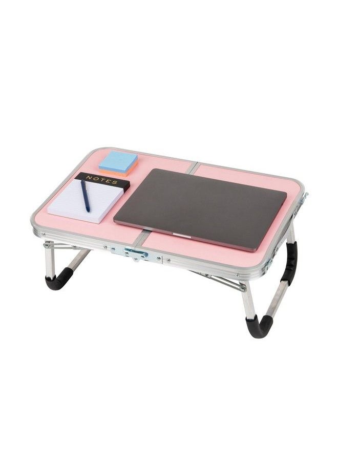 Mind Reader Woodland Collection Portable Laptop Desk Breakfast Table Collapsible Portable Folding Table And Legs 23.5" L X 16" W X 10" H Gray  - Image 5
