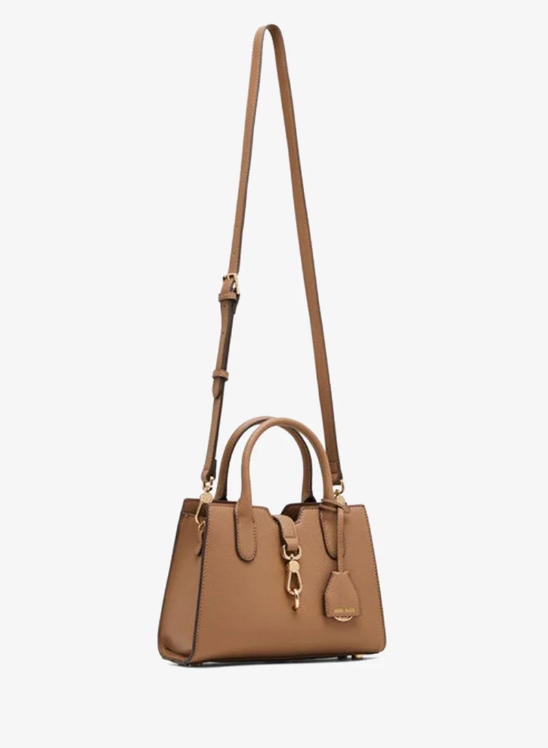 ان كلاين SATCHEL Brown Women's Satchel Bags