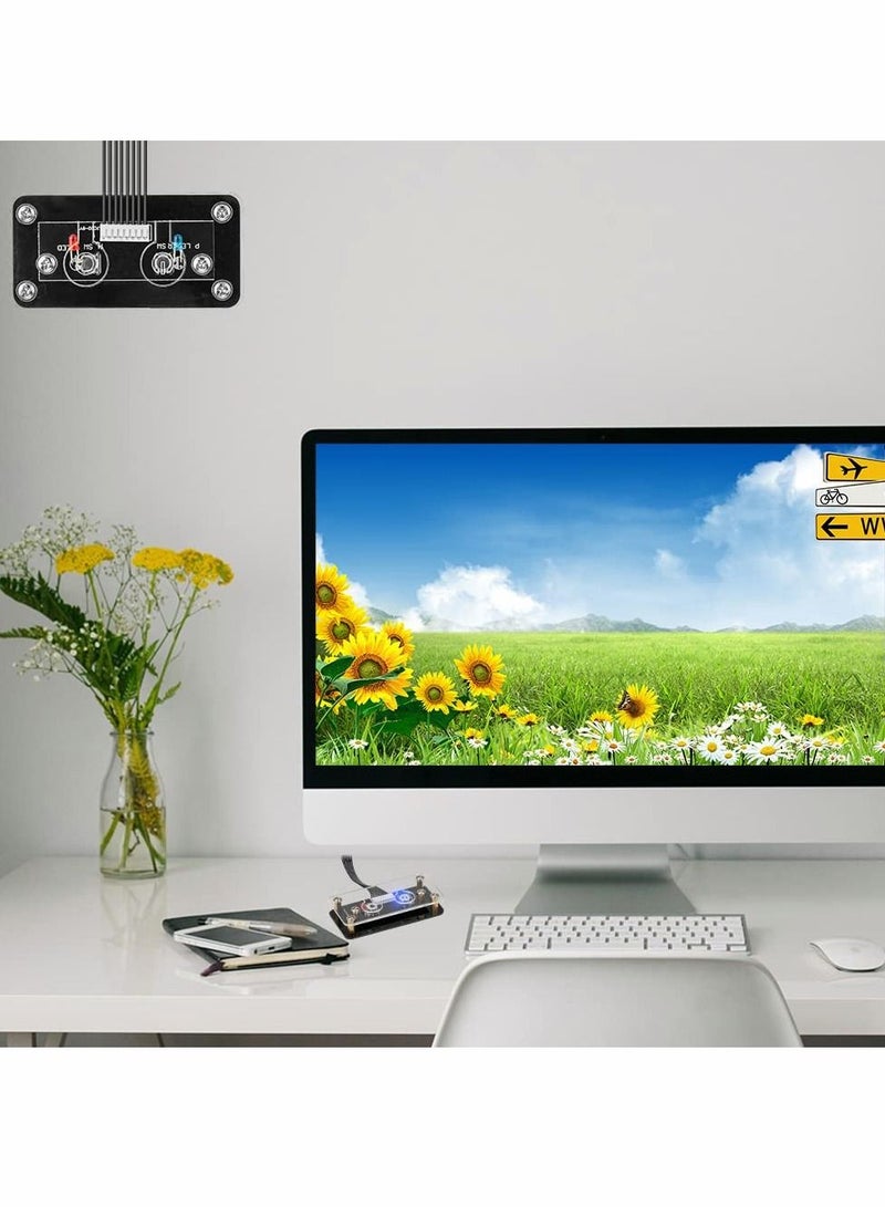 SYOSI Desktop Computer Power External Power Supply Restart Button Case Motherboard Button Cord Length 5.2 Feet - Image 3