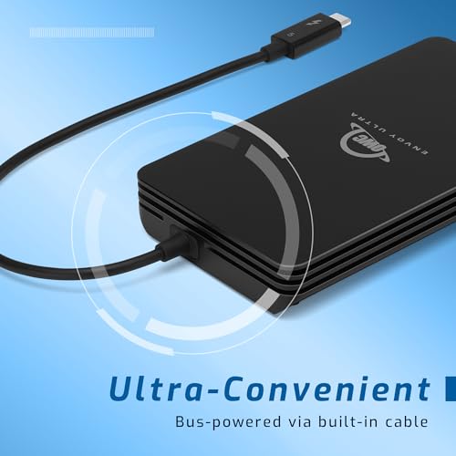 OWC 2TB Envoy Ultra Thunderbolt 5 Portable SSD Enclosure External Drive, Ultra Fast with TB5 Transfer Rates Over 6000MB/s, TB3, TB4 and USB4 Compatible, Works with Mac and PC - Image 5