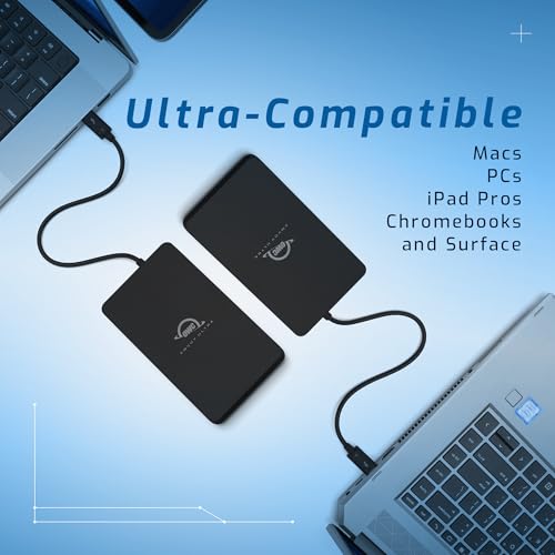 OWC 2TB Envoy Ultra Thunderbolt 5 Portable SSD Enclosure External Drive, Ultra Fast with TB5 Transfer Rates Over 6000MB/s, TB3, TB4 and USB4 Compatible, Works with Mac and PC - Image 3
