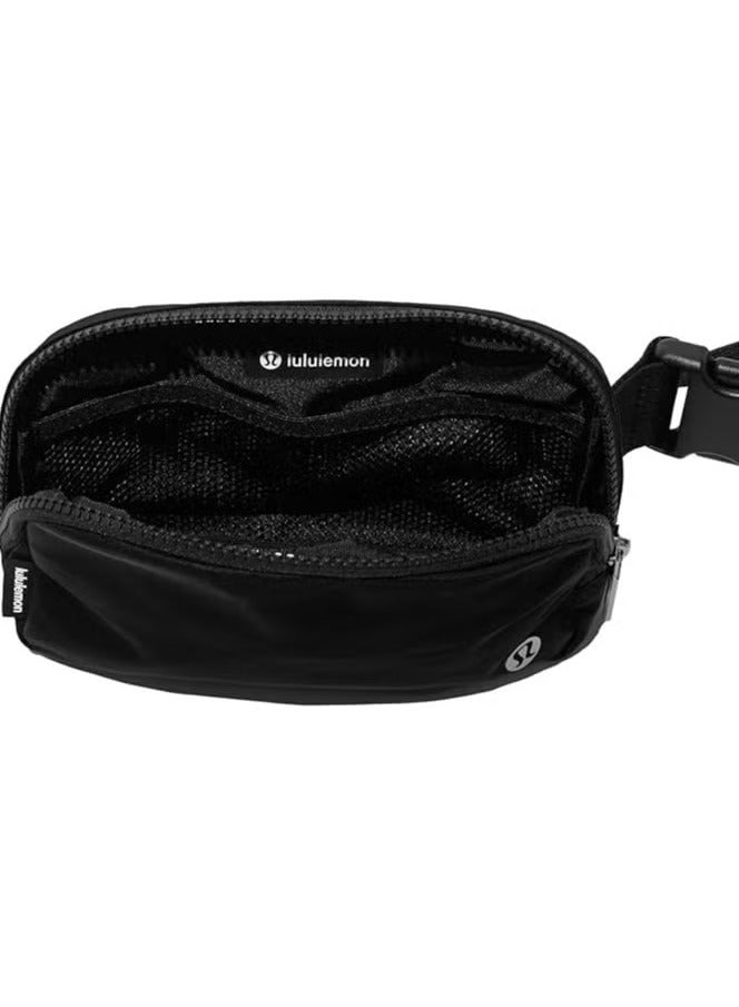 Lululemon Everywhere Belt Bag, Compact, and Convenient Belly Bag with Zippered Pockets, Easy-Access Exterior Pocket, and Interior Essentials Pocket for On-the-Go Storage, Black - Image 2