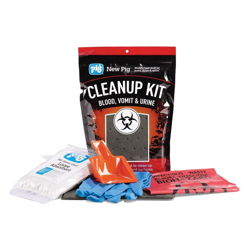 PIG New Bodily Fluid Cleanup Kit | 1-Count | Blood, Urine, and Vomit Cleanup Kit | PM50001 - Image 1