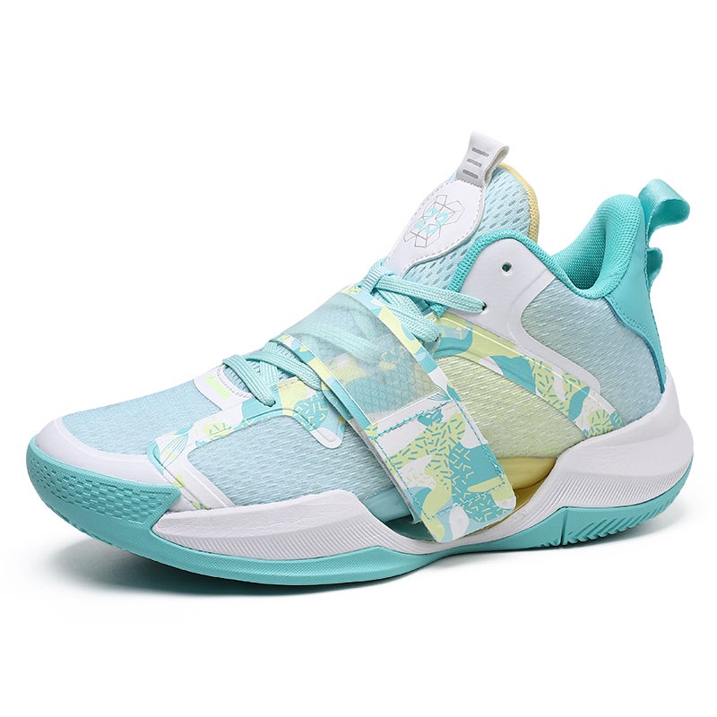Shuahua 4 Basketball Shoes For Men 5 Wear-Resistant Shock-Absorbing Students And Older Children Spring Practical Sneakers For Women With Friction And Sound - Image 1