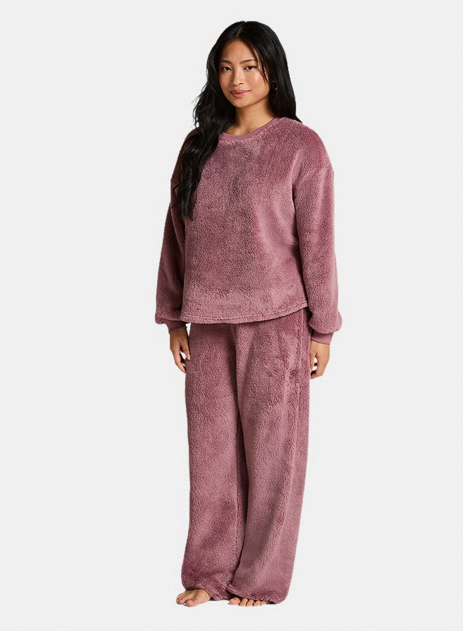 hunkemoller Longsleeved Top Fluffy Fleece - Image 3