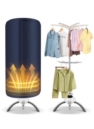 2- Tier Portable Indoor Electric Clothes Dryer, 360° Stereo constant Temperature Heating, Double Coat Hange, Heated Clothes Dryer, Washing Drying Rack with Multi-gear Timing - pzsku/Z990D851EE54B7556DB93Z/45/_/1735028497/bca42ecf-0dfb-4265-8ff3-1aded7242a96