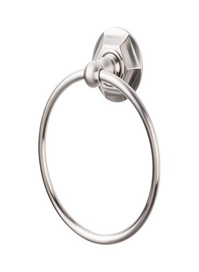 Top Knobs ED5BSNB Edwardian Towel Ring in Satin Nickel - Image 2