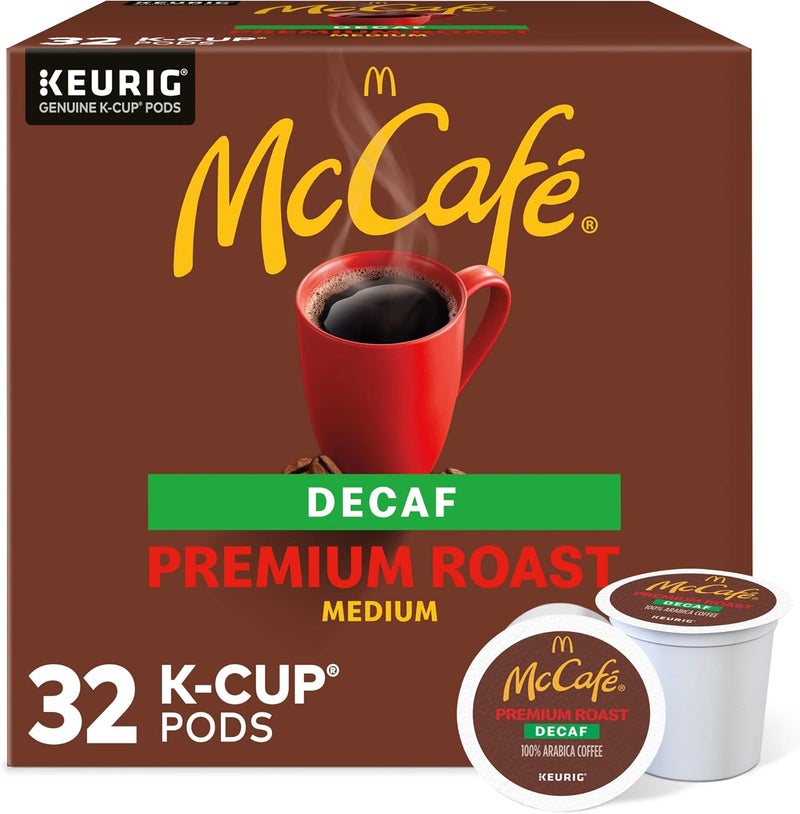 McCafe Premium Roast Decaf K-Cup Pods - 32 Count - Image 1
