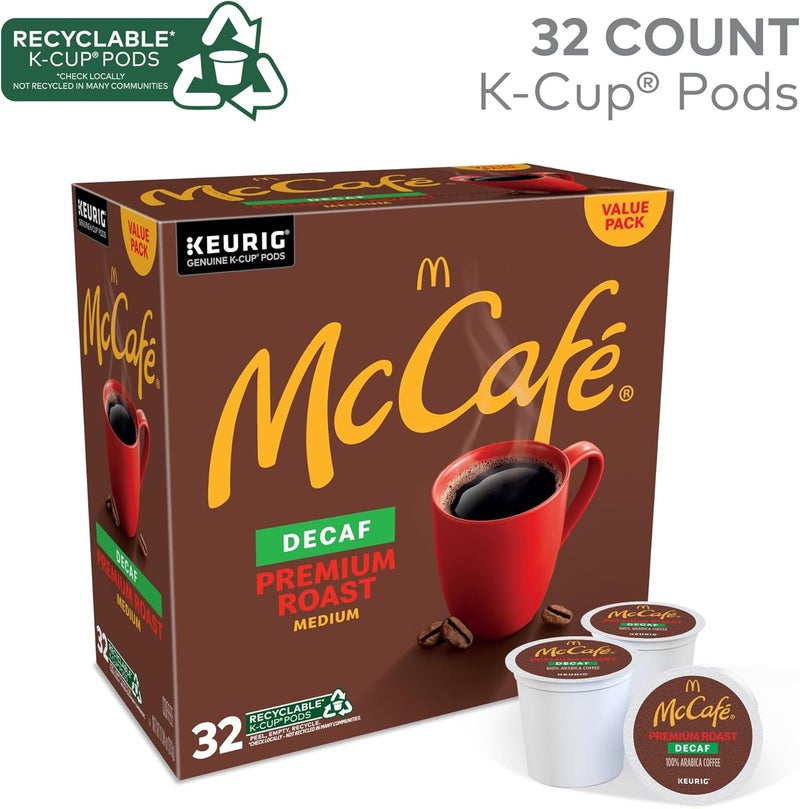 McCafe Premium Roast Decaf K-Cup Pods - 32 Count - Image 3